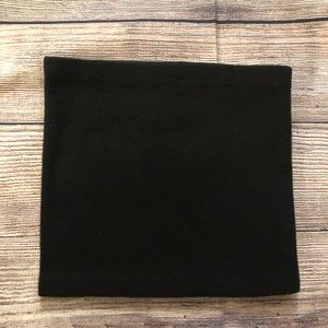 Black Fleece Neck Warmer Turtle Neck - New